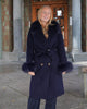 Marta Coat - Navy