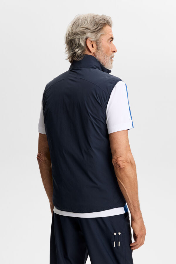 Clinton Padded Vest - Navy