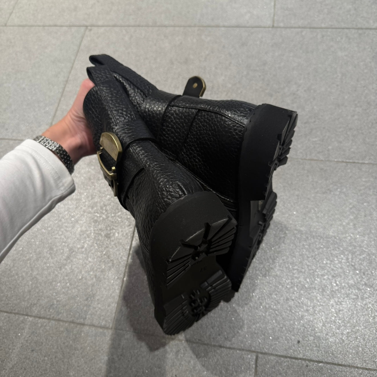 Ankle Boot with Buckle