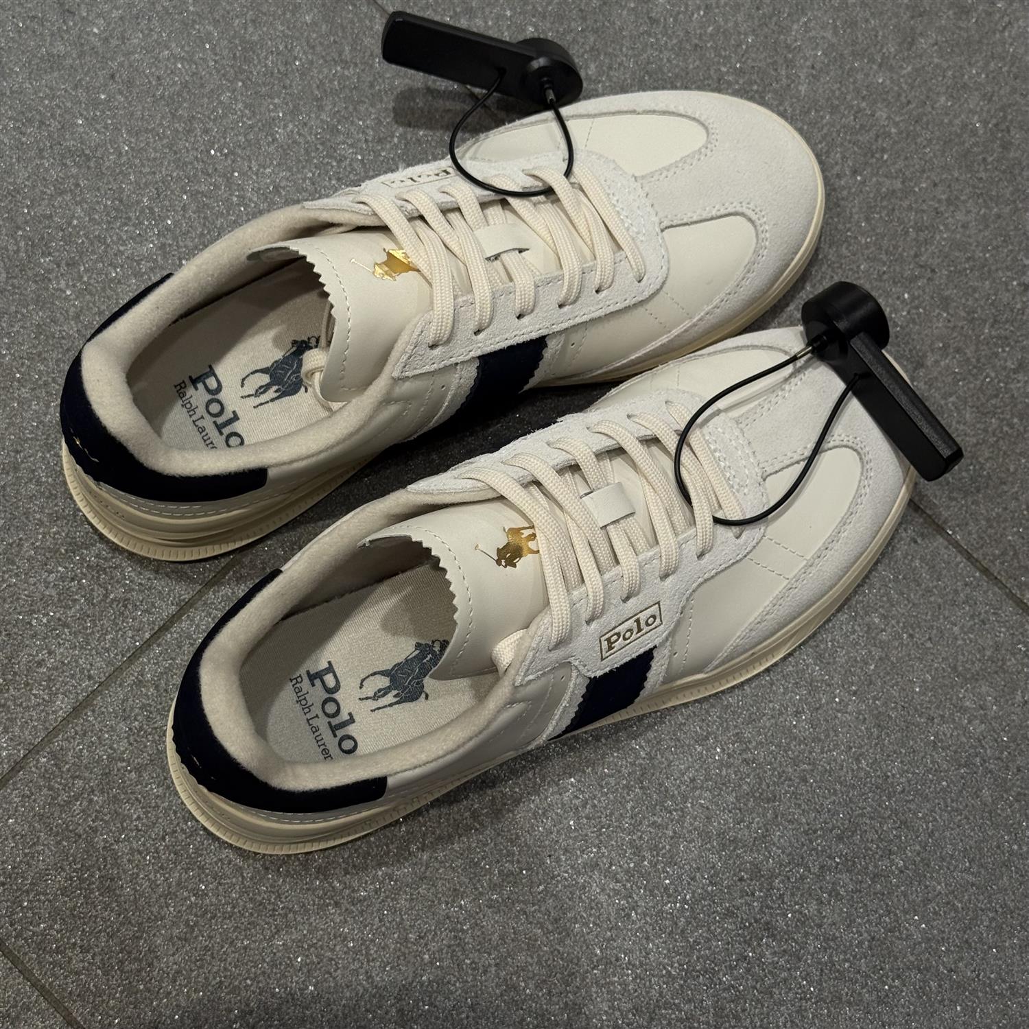 HTR Aera Sneakers Low Top Bianco/Navy