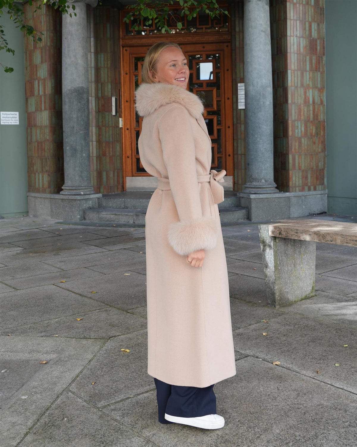 Marta Maxi Coat - Beige