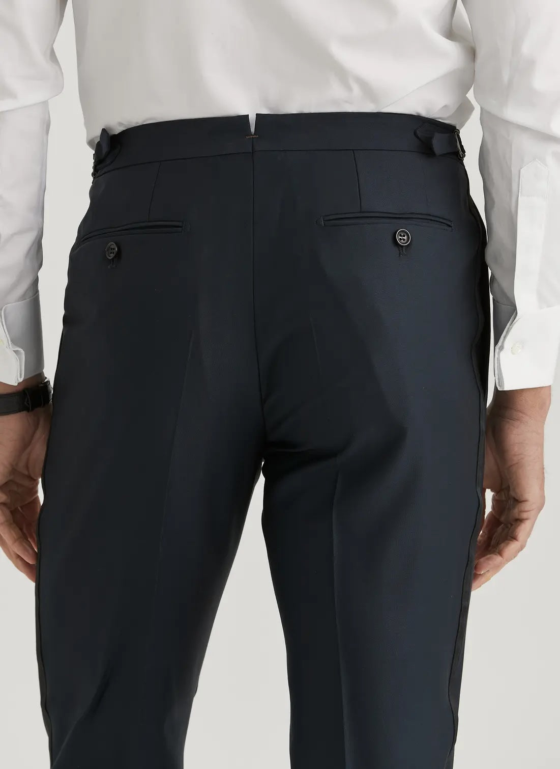 Jason Tuxedo Trouser - Navy