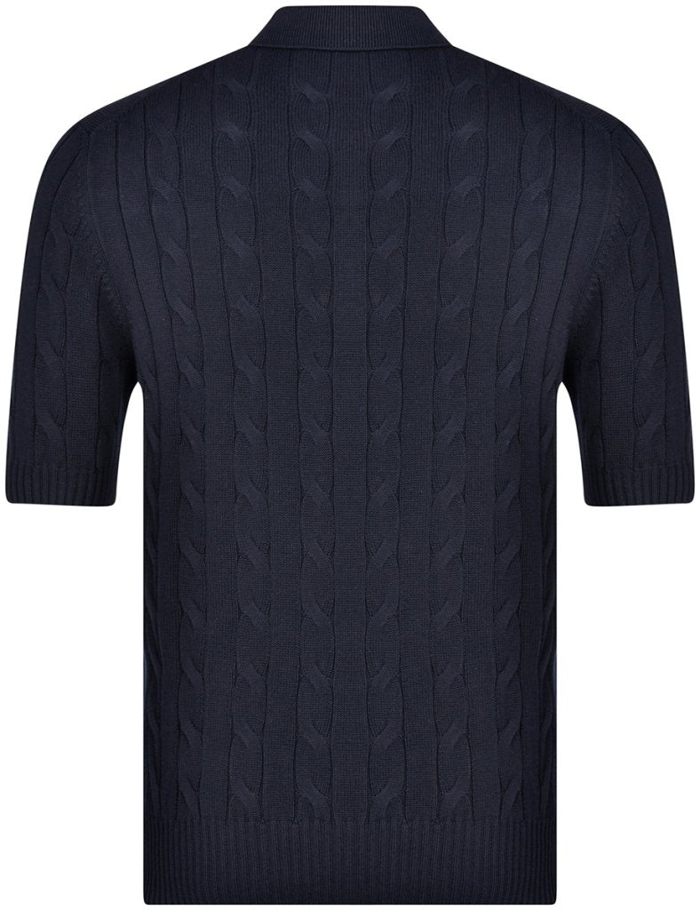 Pique Cable - Navy