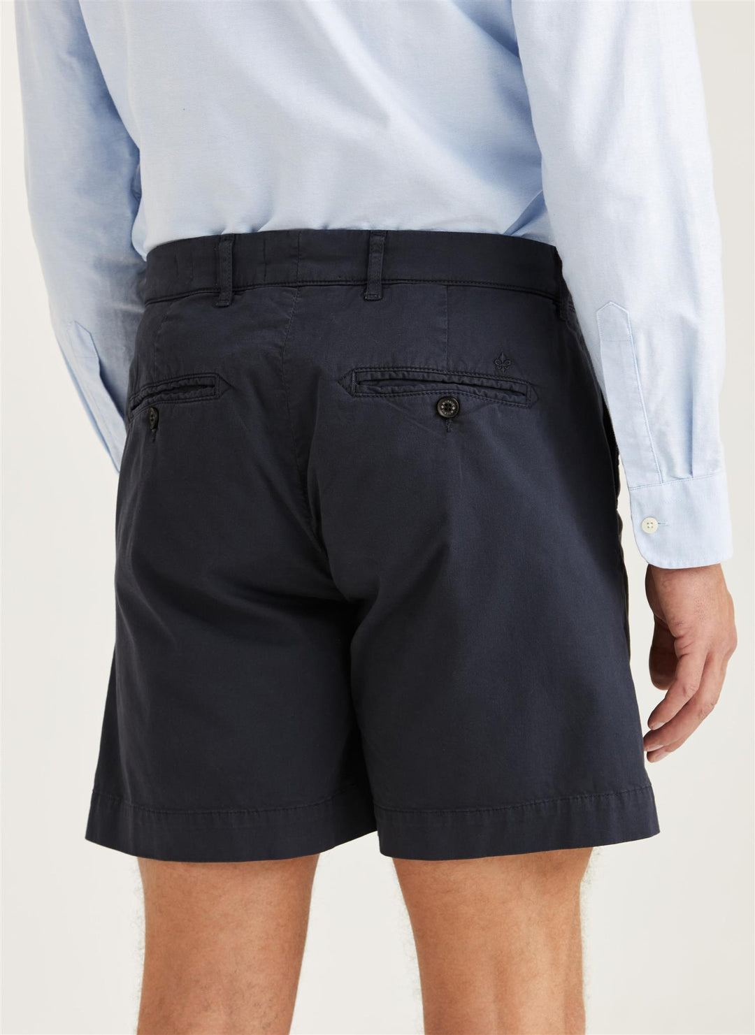 Jeffrey Summer Chino Shorts 7" - Blue