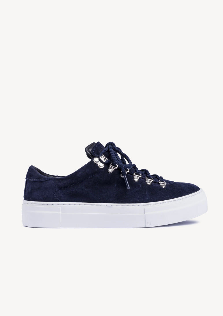 W Marostica Low Platform Suede Navy