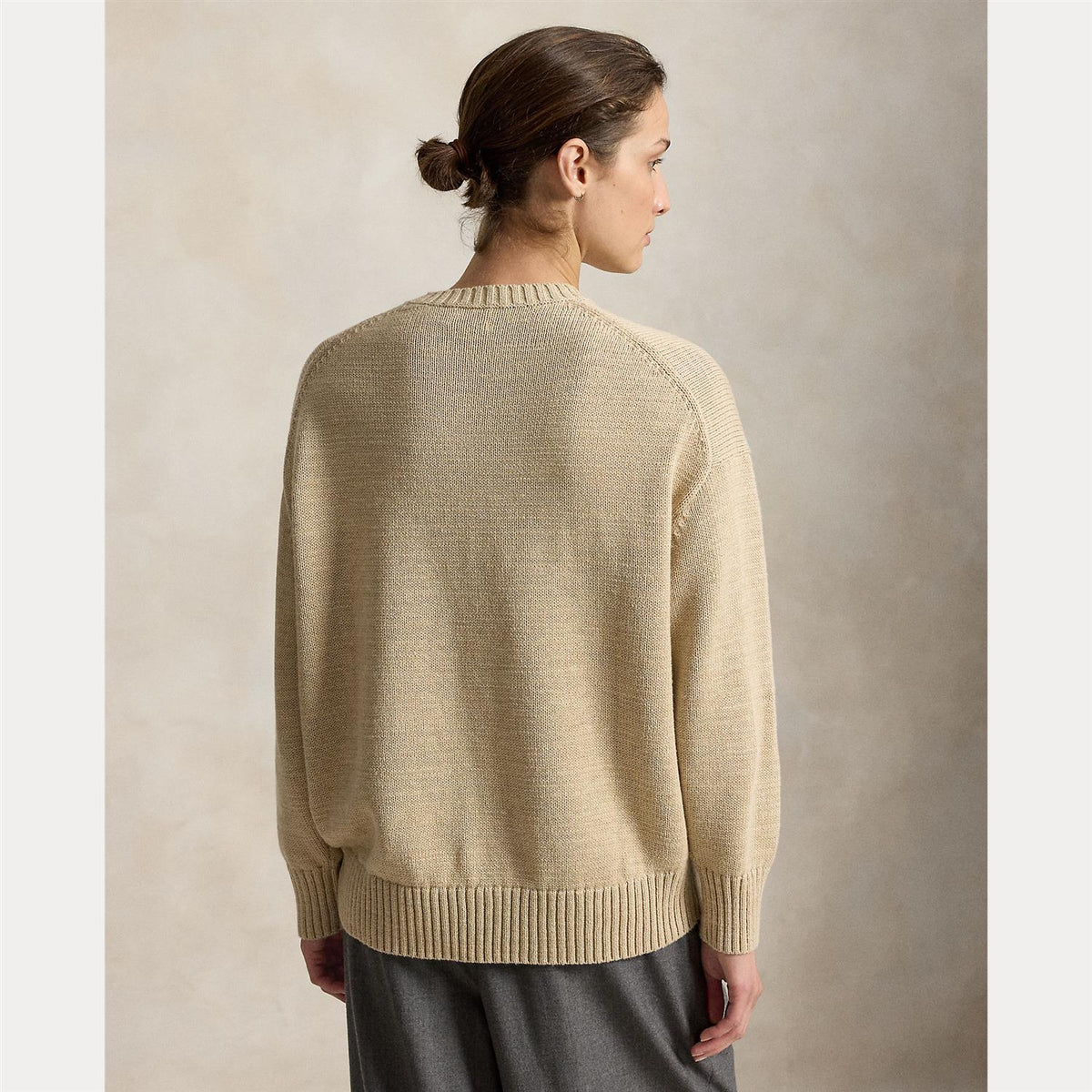 Winter Polo Bear Crewneck Sweater