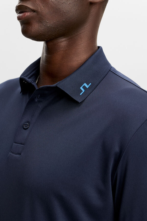 KV Print Polo - Navy