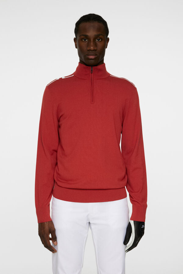 Mac Knitted Zip Sweater - Bossa Nova