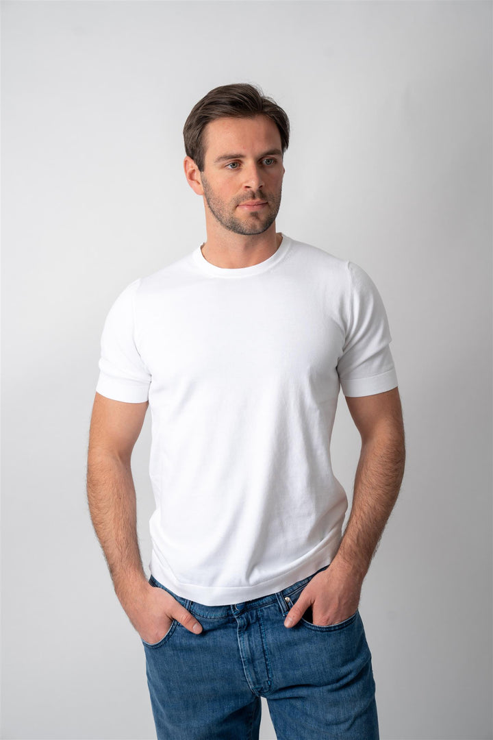 T-Shirt Crewneck - White