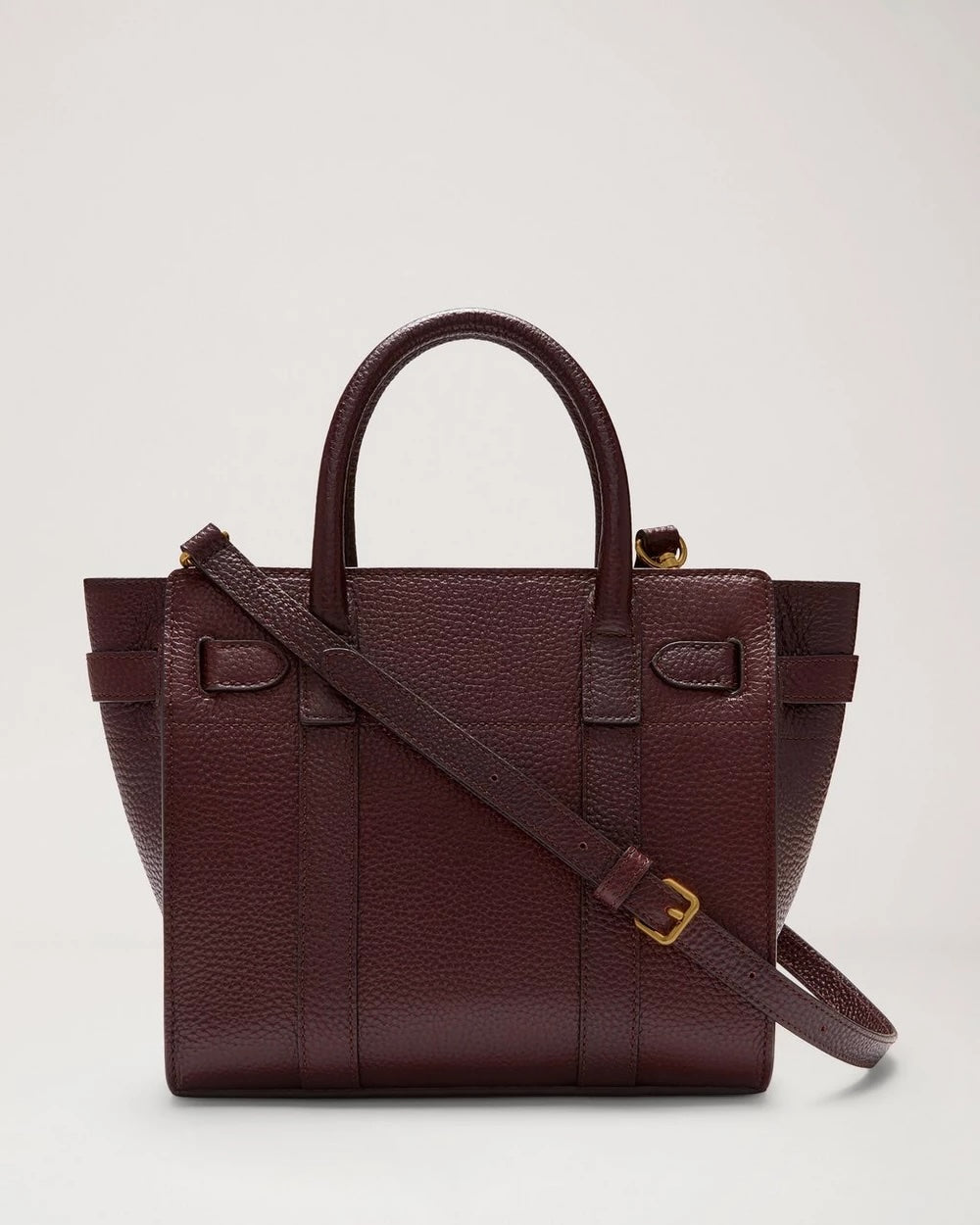 Mini Zipped Bayswater Oxblood Small Classic Grain