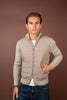 Jacket Zip - Taupe