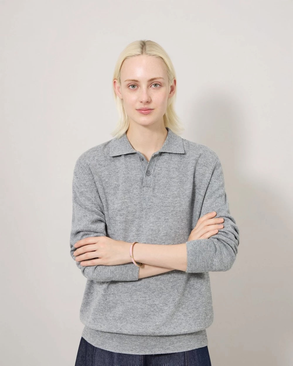 Mulberry Tree Enamel Bracelet Powder Rose