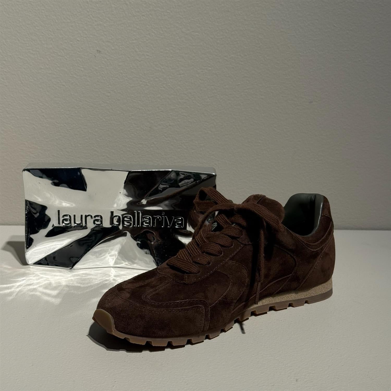 Sneaker Dark Brown Suede