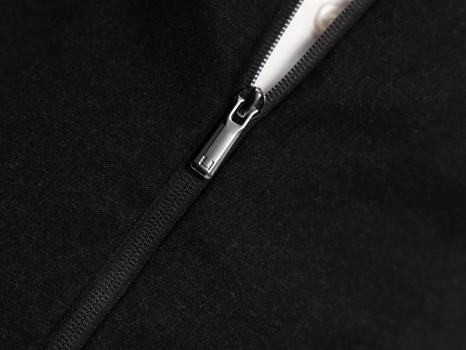 Raptor Savile Vest - Black Melange Wool