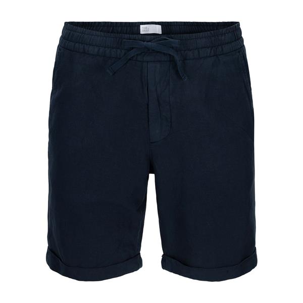 Linen Shorts - Navy