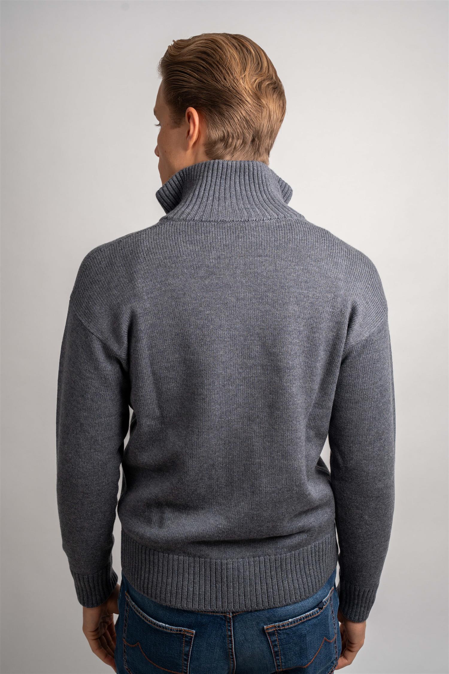 Heavy Full Zip - Grey