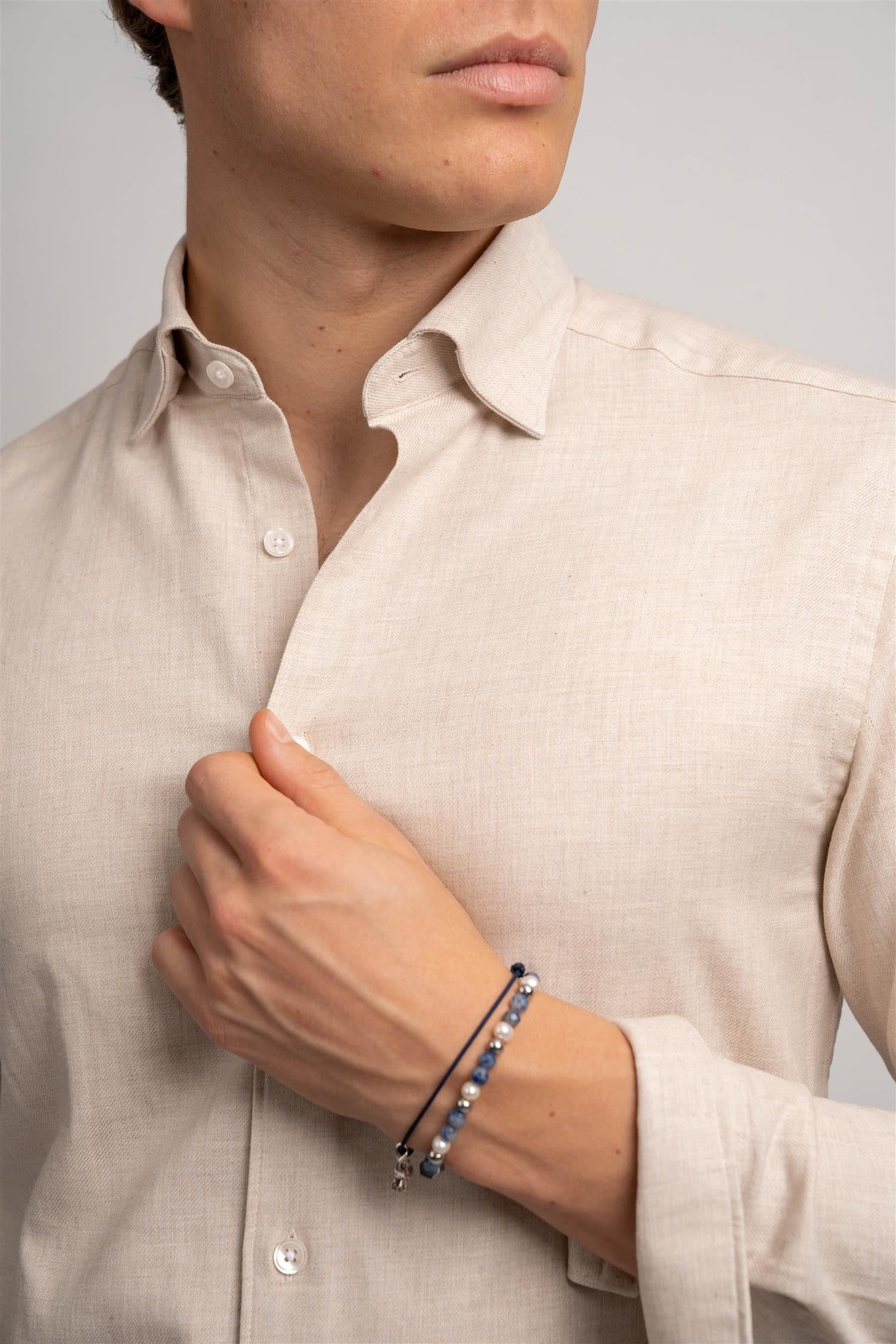 Rustic Flannel Shirt - Sand