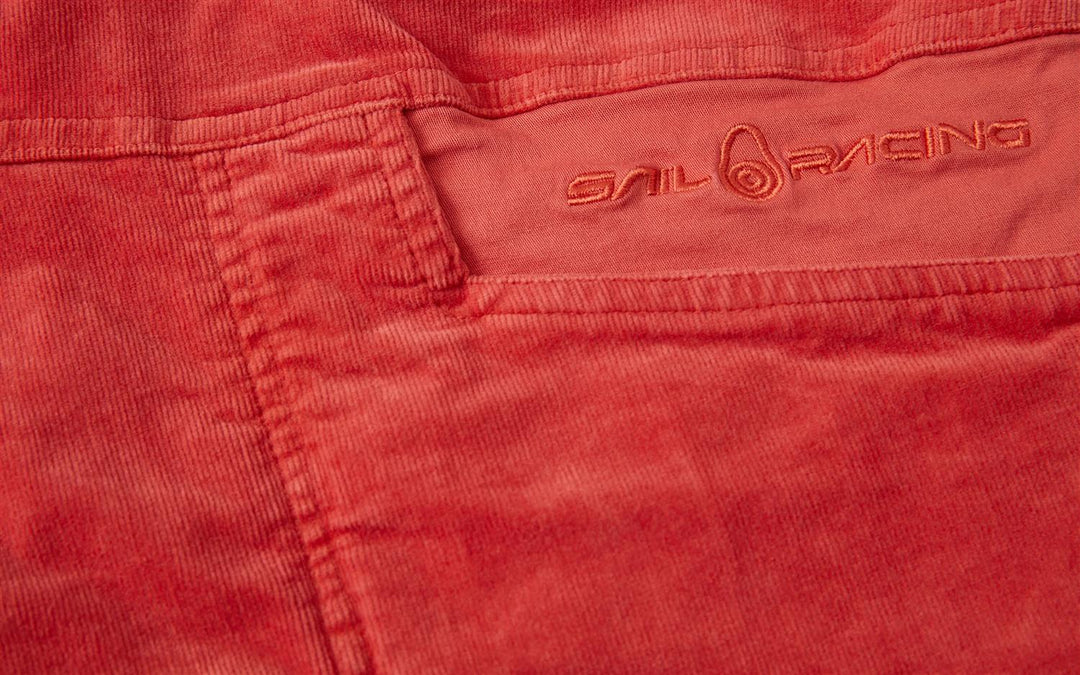 Grinder Corduroy Shorts - Red Crimson