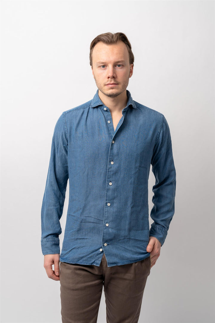 Dark Denim Tencel