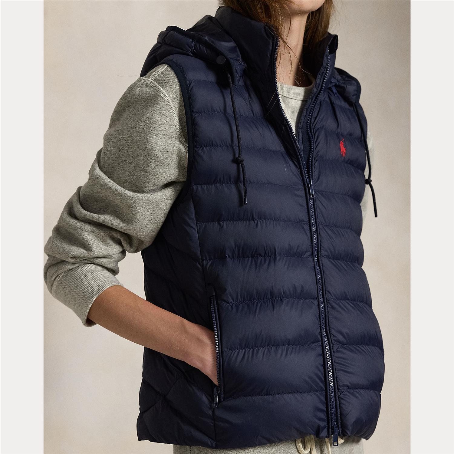 Water-Repellent Packable Vest