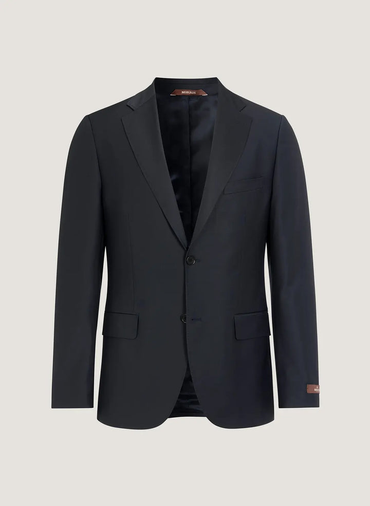 Wool Suit Jacket - Navy