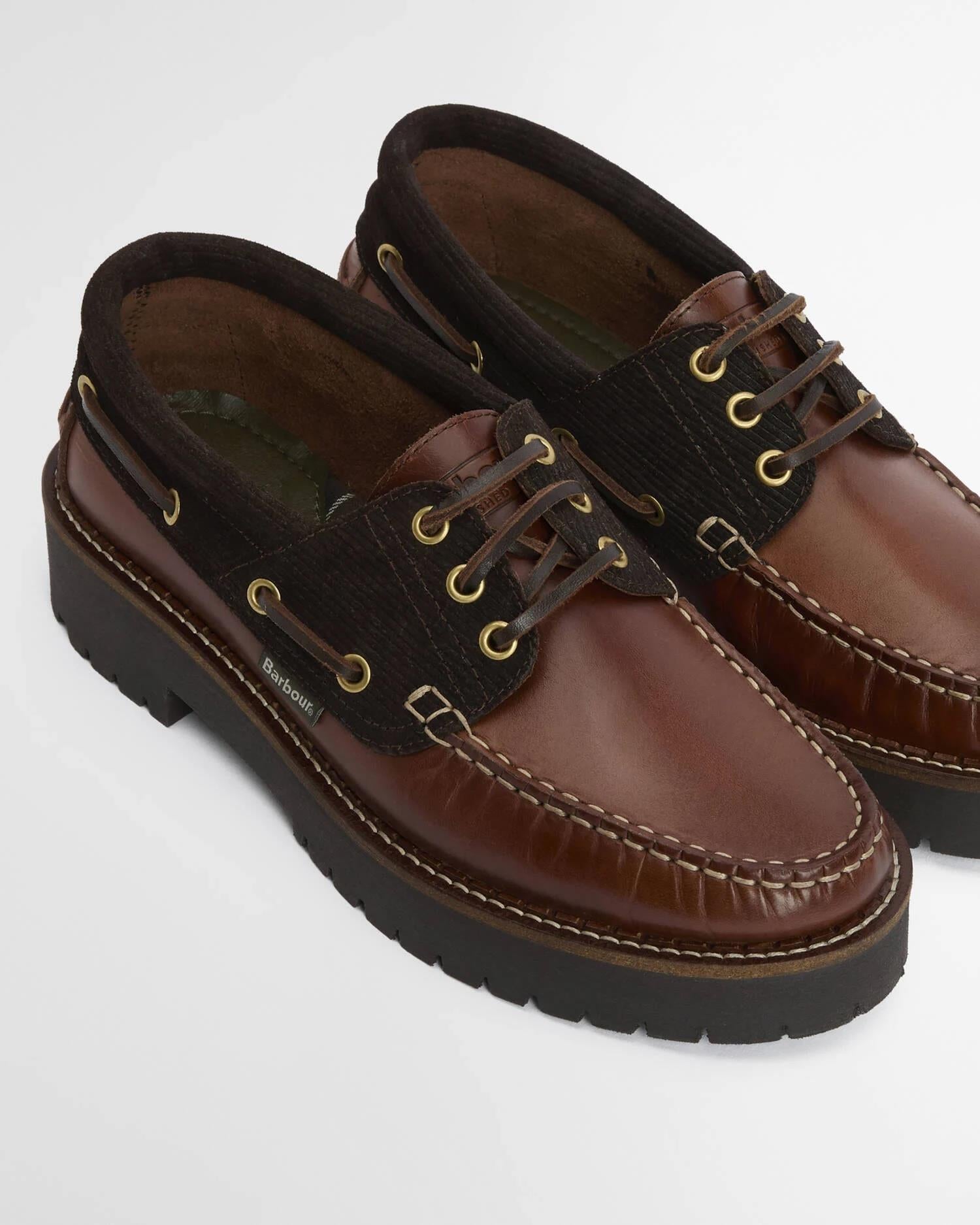 Darras Boat Shoes Dark Brown