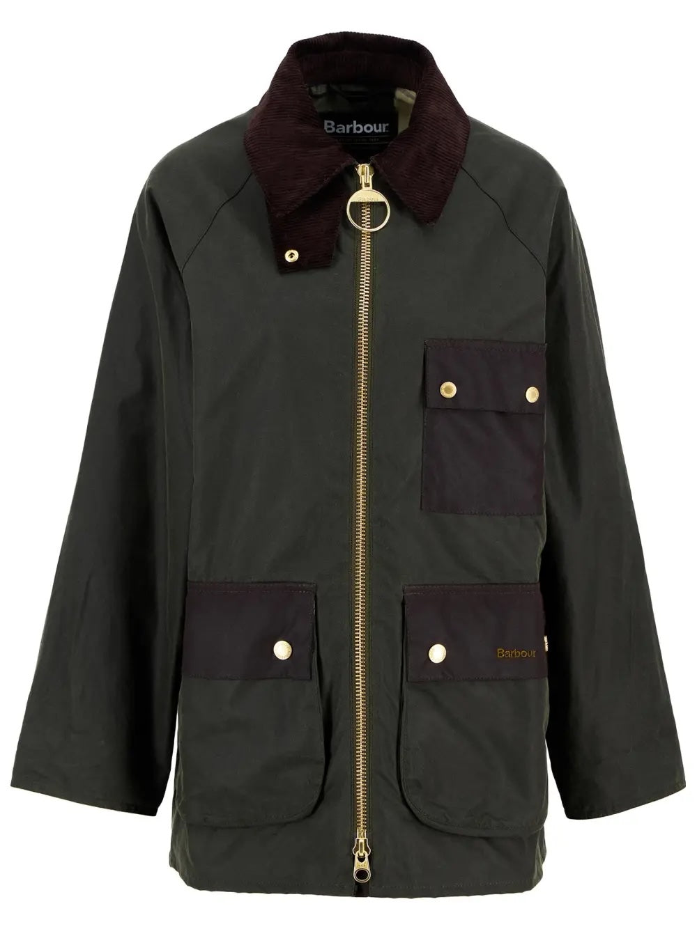 Luella Wax Jacket - Olive