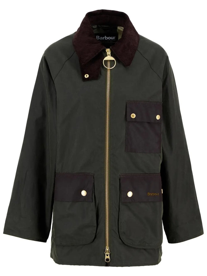 Luella Wax Jacket Olive