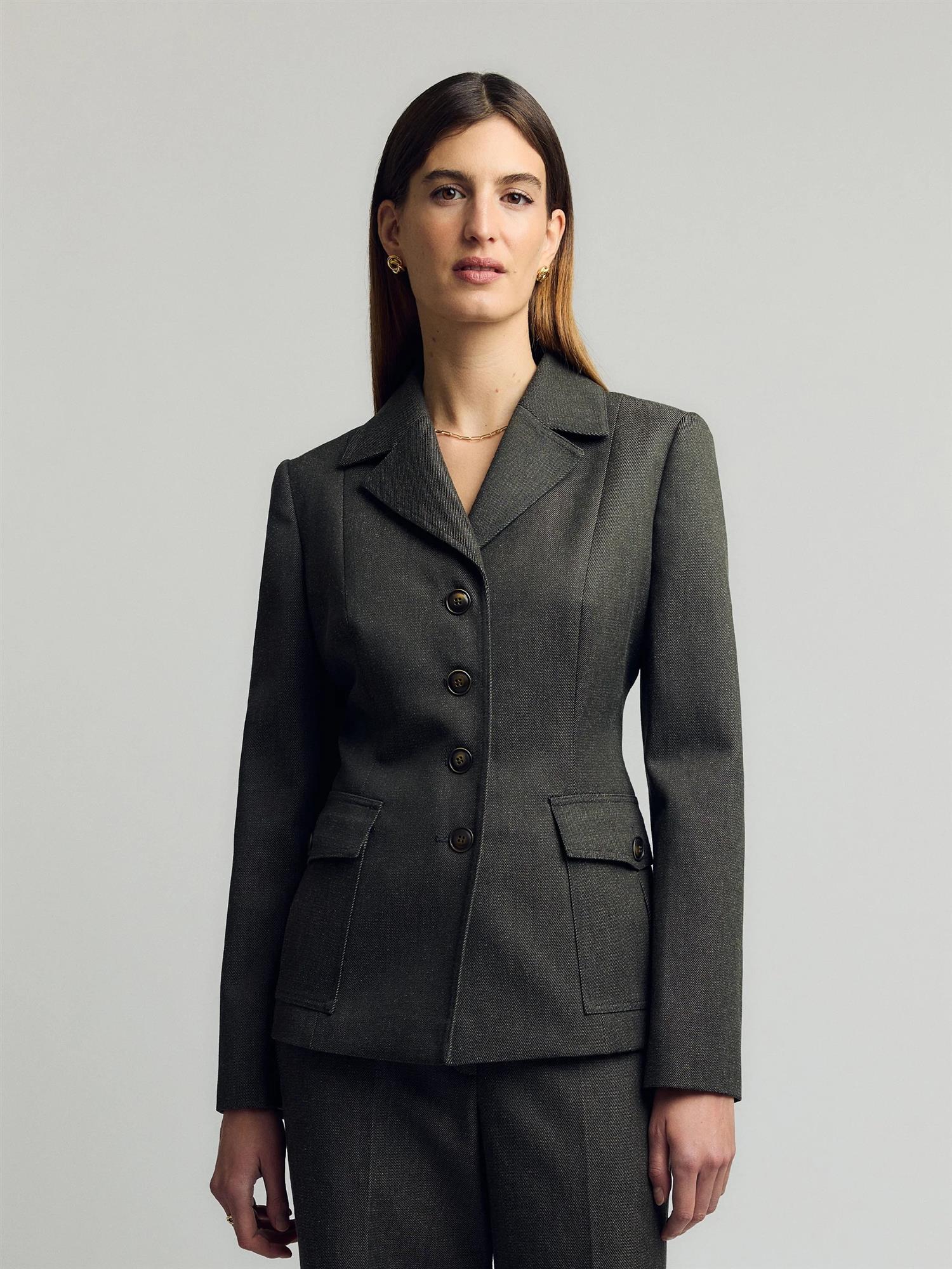 Letya blazer Dark Olive