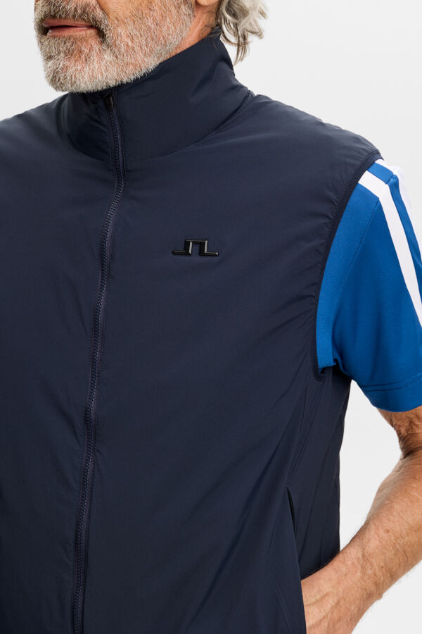 Clinton Padded Vest - Navy