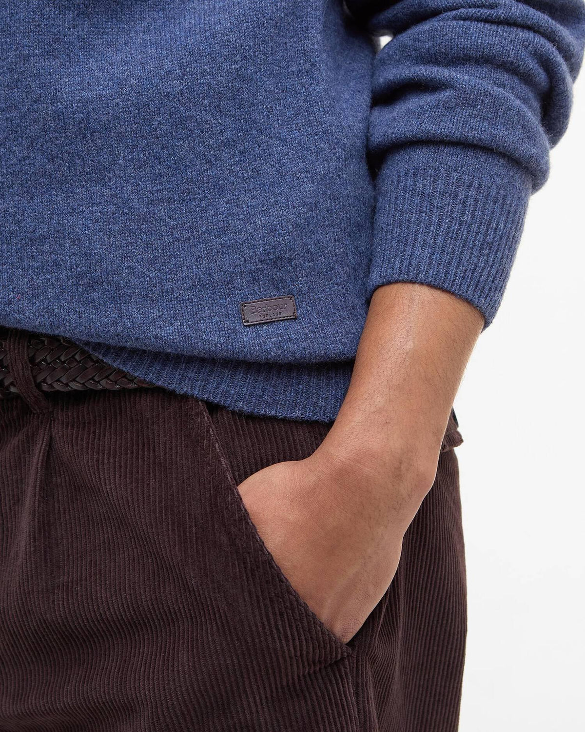 Ess Patch Crew Neck - Dark Indigo