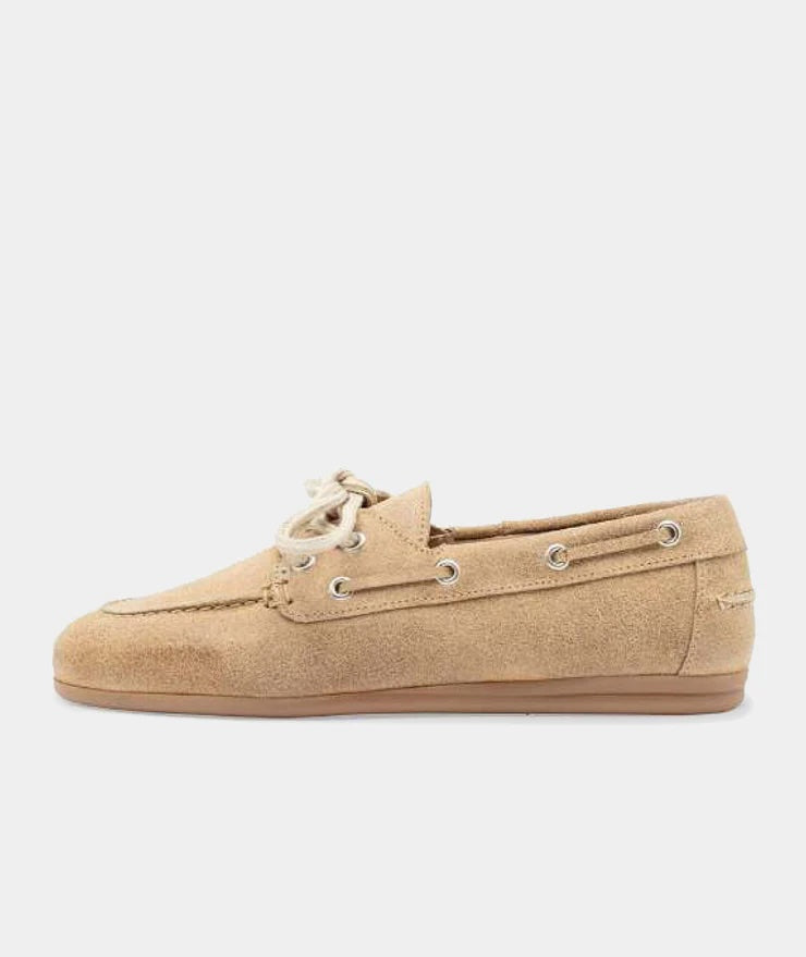 Daisy Boat Shoe - Earth Suede