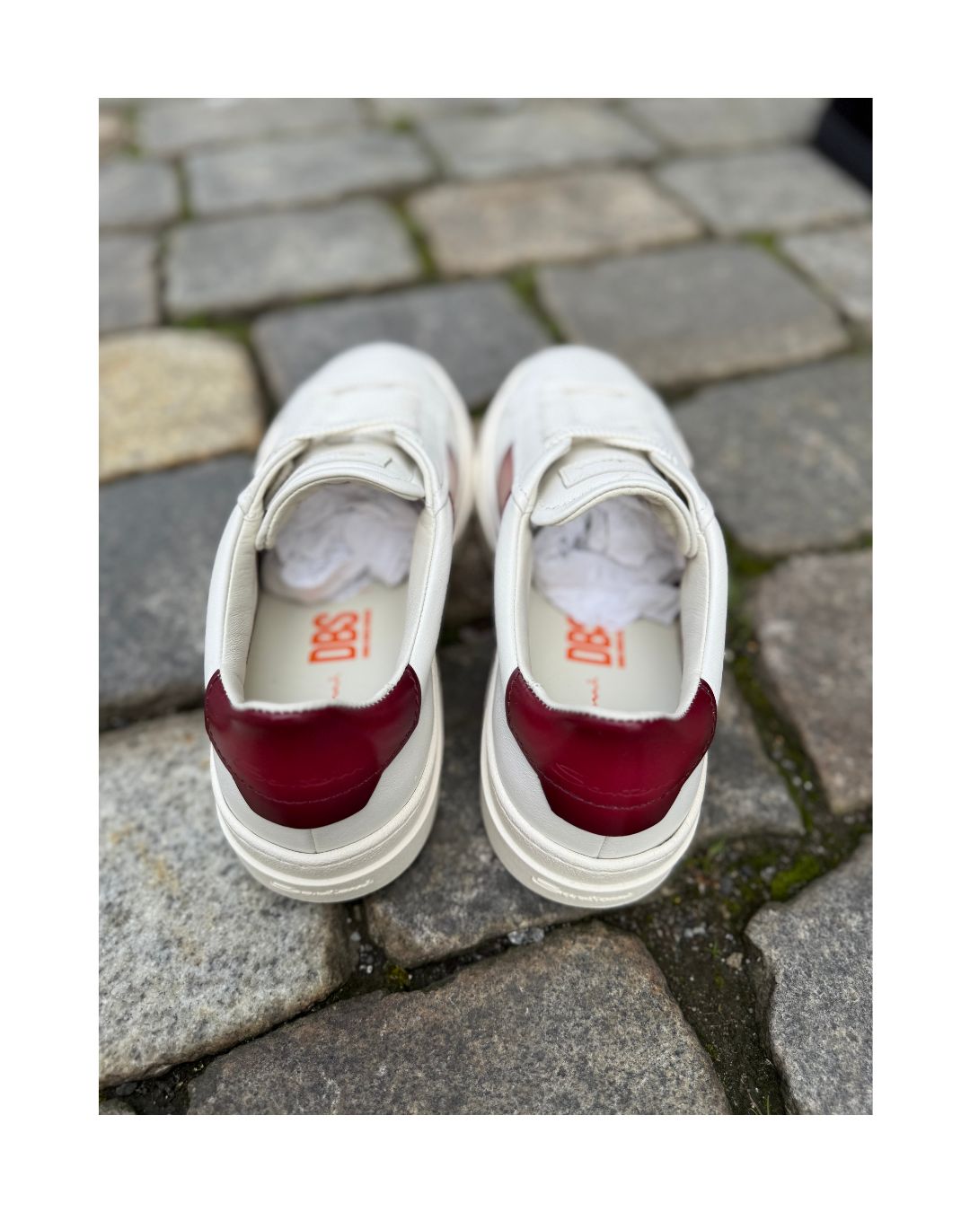 Double Buckle Sneaker  - Rød