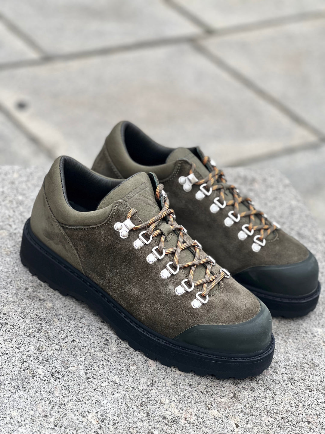Cornaro Sage Green Suede