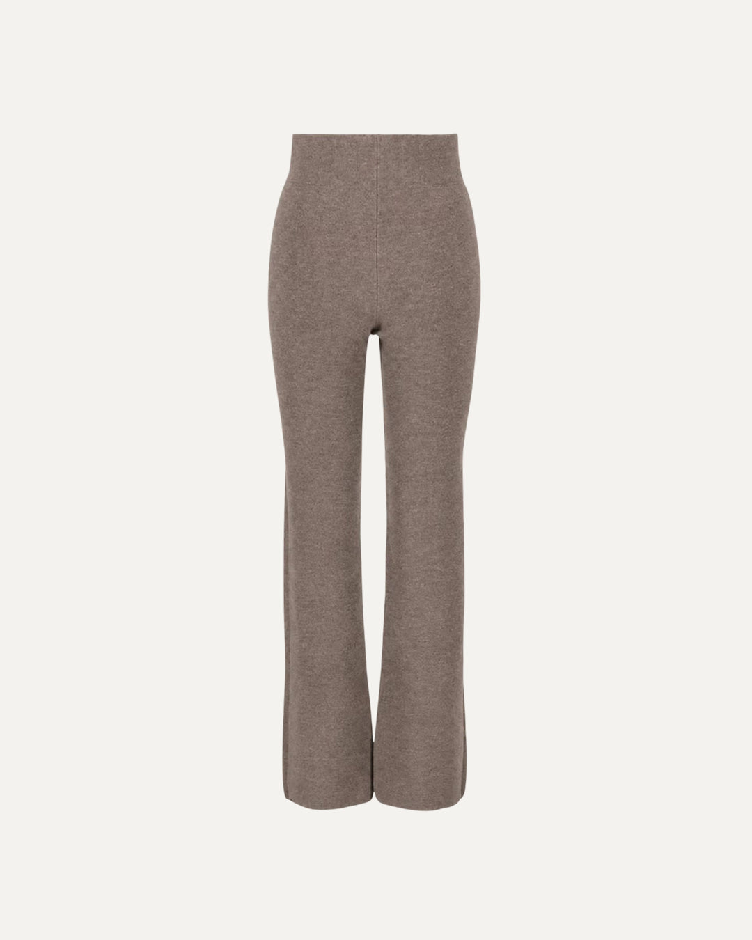 Evi Merino Pants - Light Brown Melange
