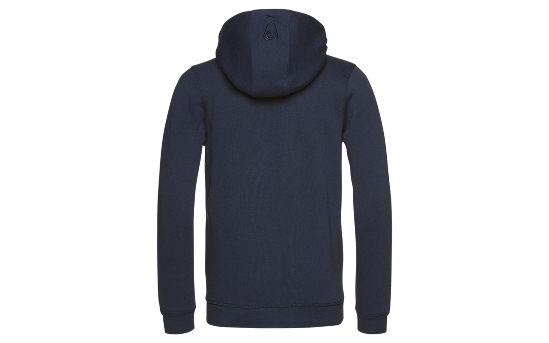 BOWMAN LOGO ZIP HOOD NAVY