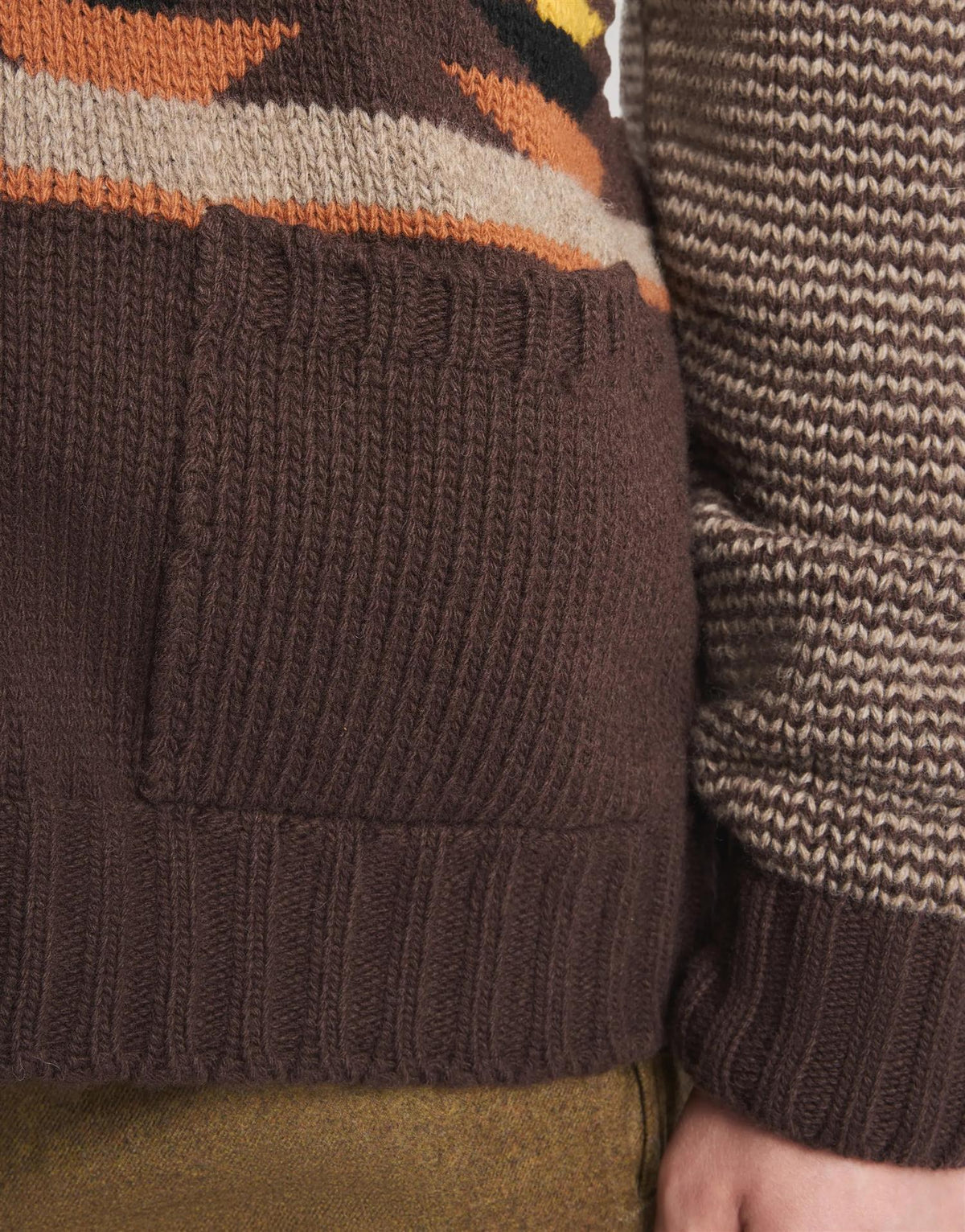 Cardigan Jaquard - Desert Code