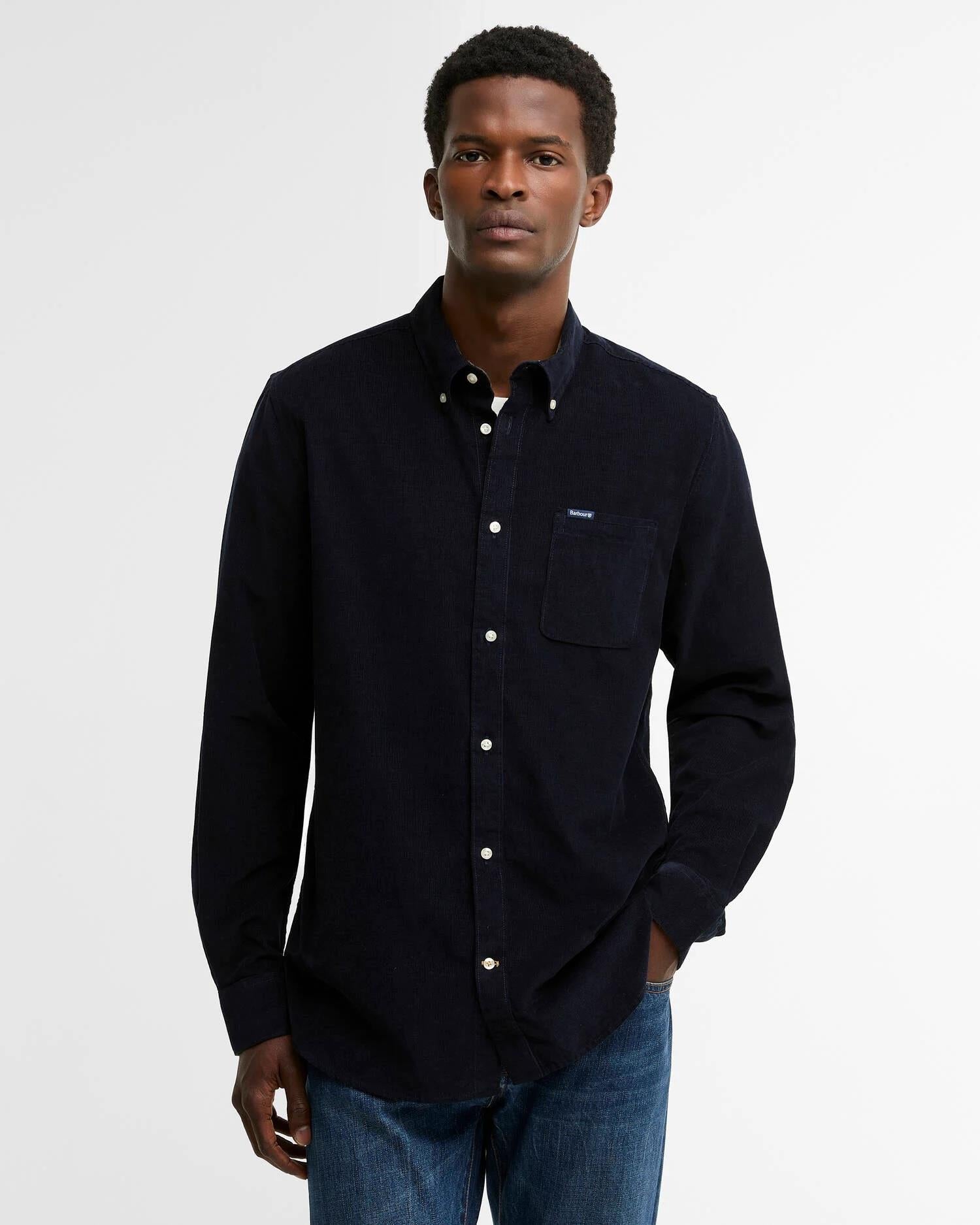 Ramsey Cord Shirt - Navy