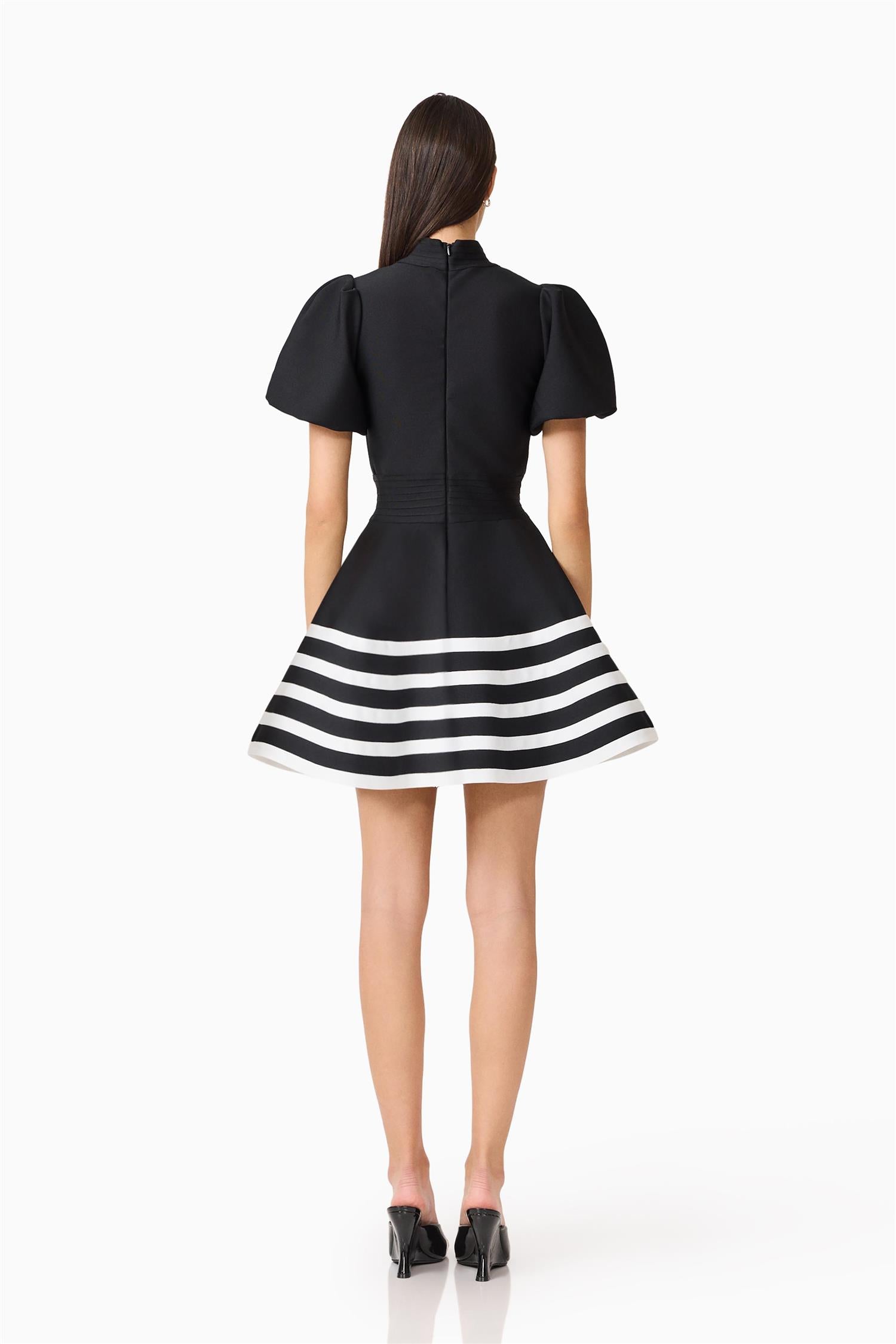 Ninette Puff Mini Dress