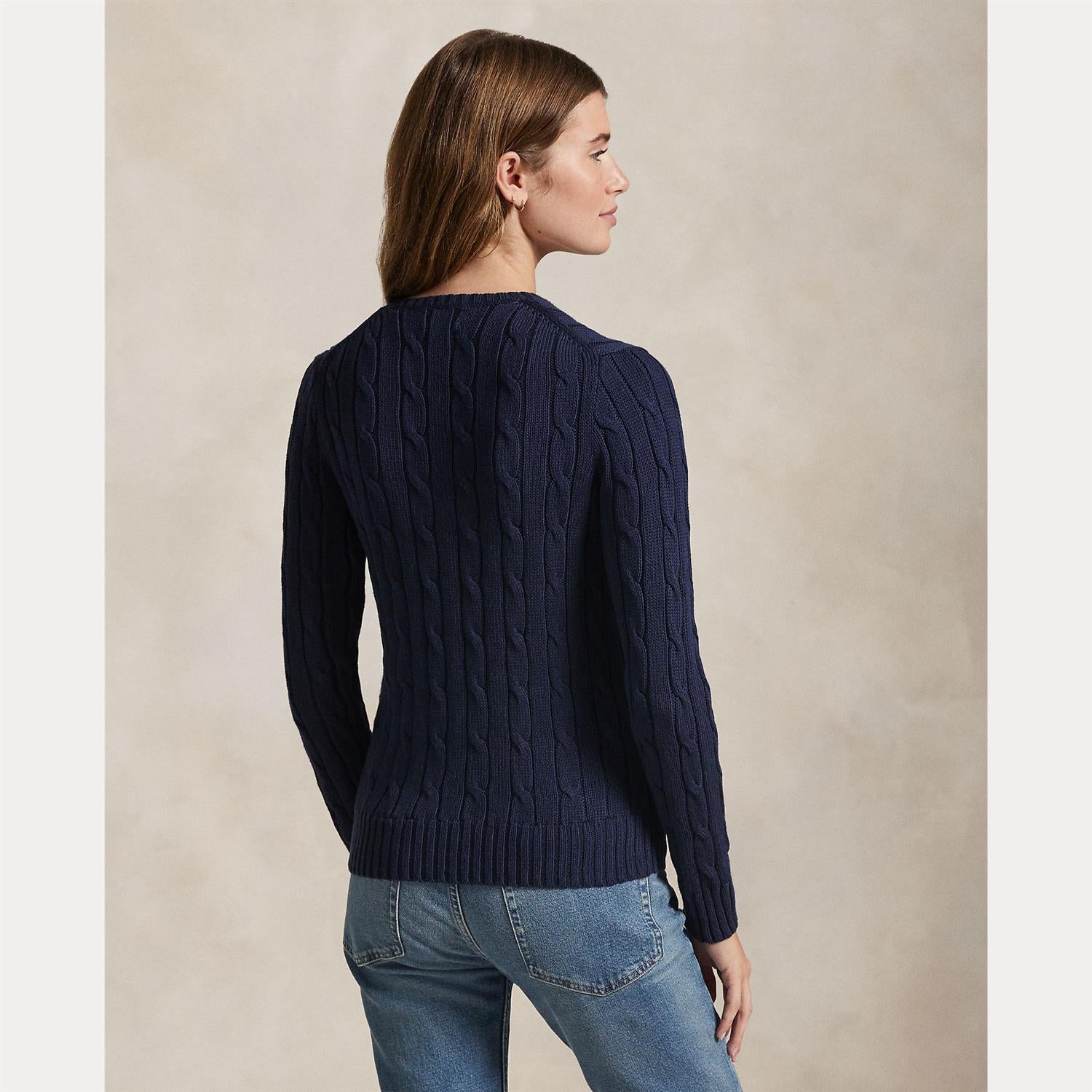 Kimberly Long Sleeve Pullover V-Neck Hunter Navy