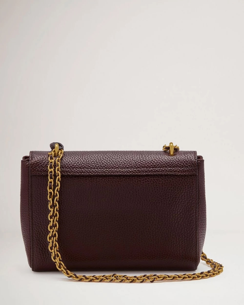 Lily Oxblood Small Classic Grain