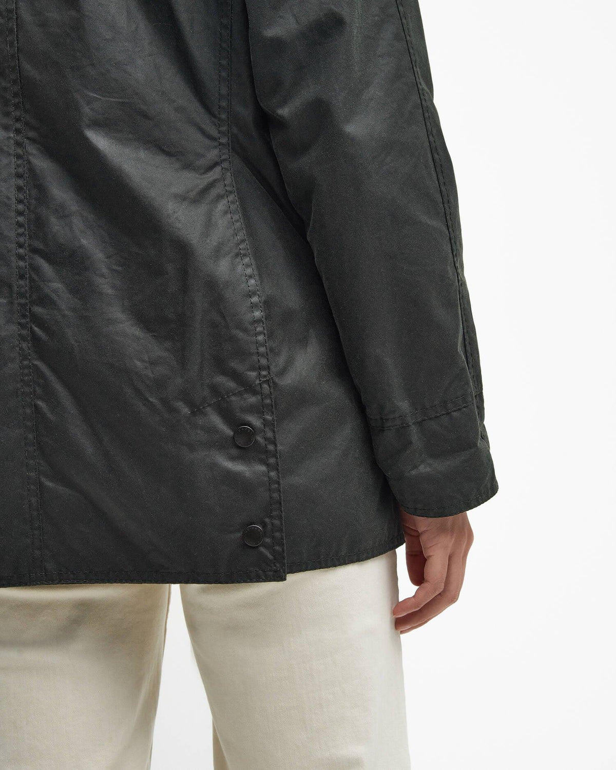 Beadnell Waxed Jacket Sage