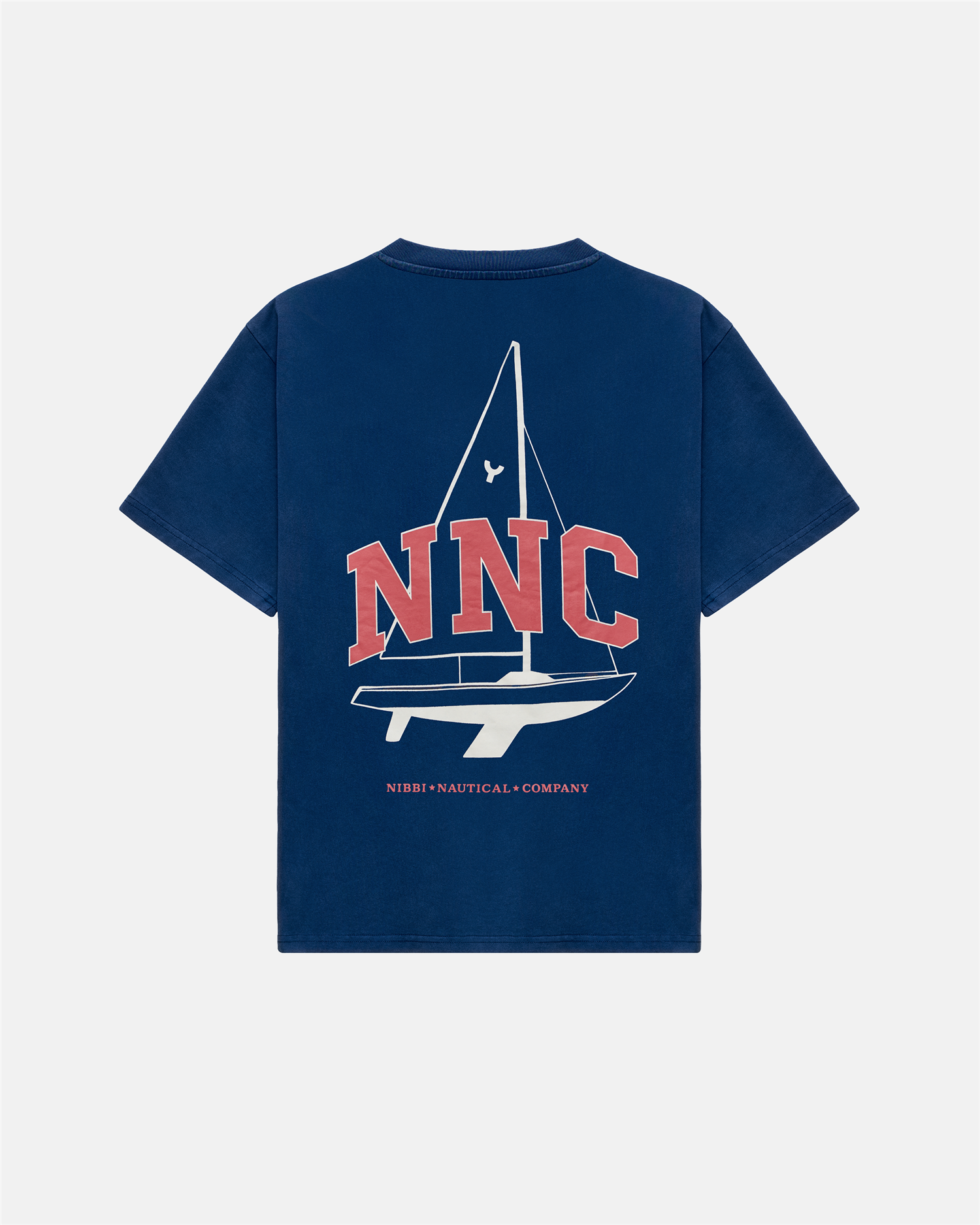 Sailboat T-Shirt - Washed Navy
