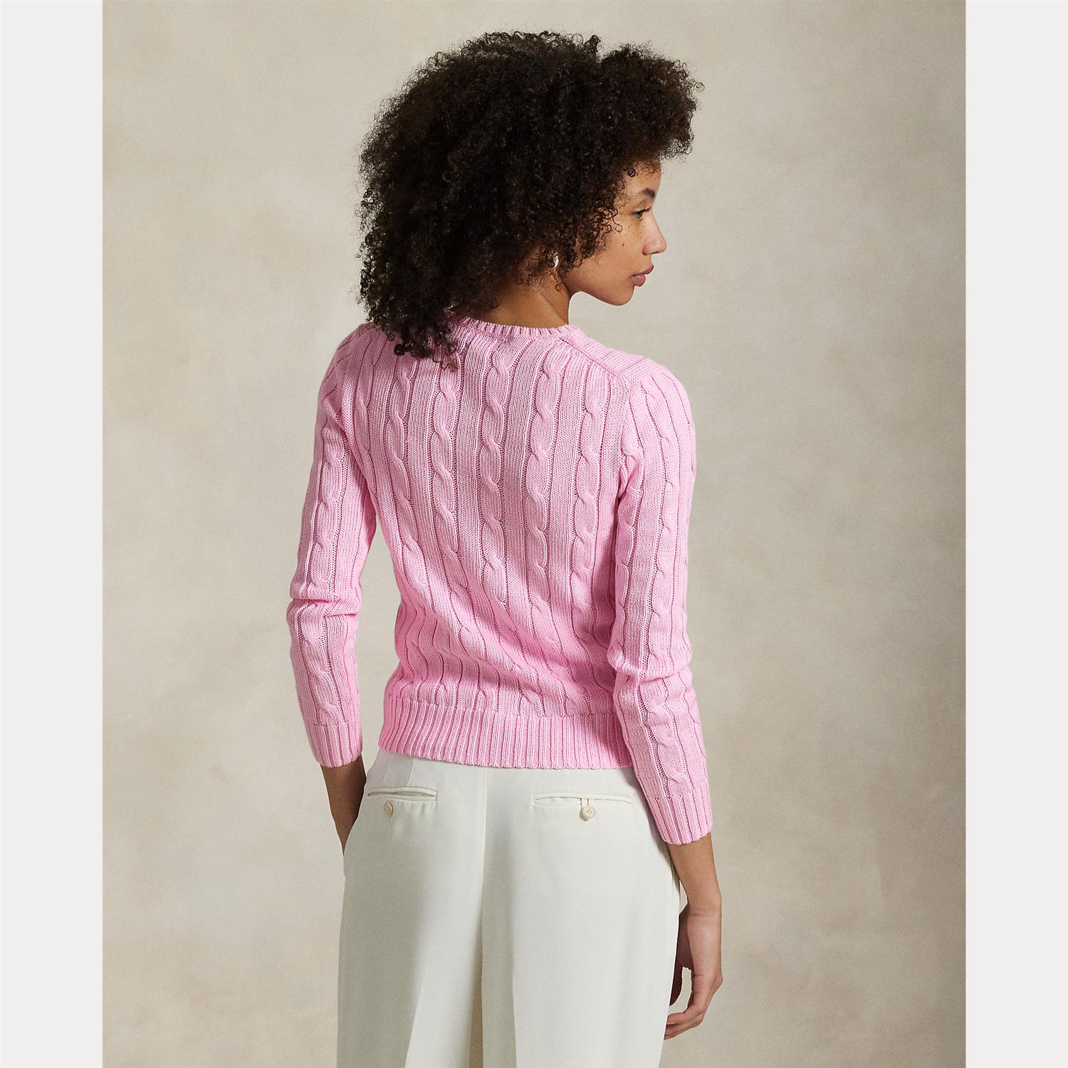 Julianna Long Sleeve Pullover Carmel Pink