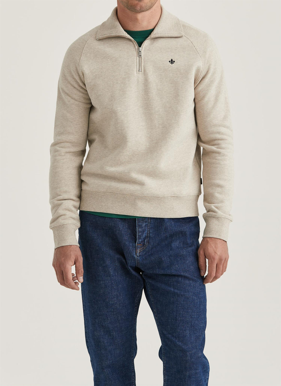 Maryon Half Zip Sweatshirt - Khaki