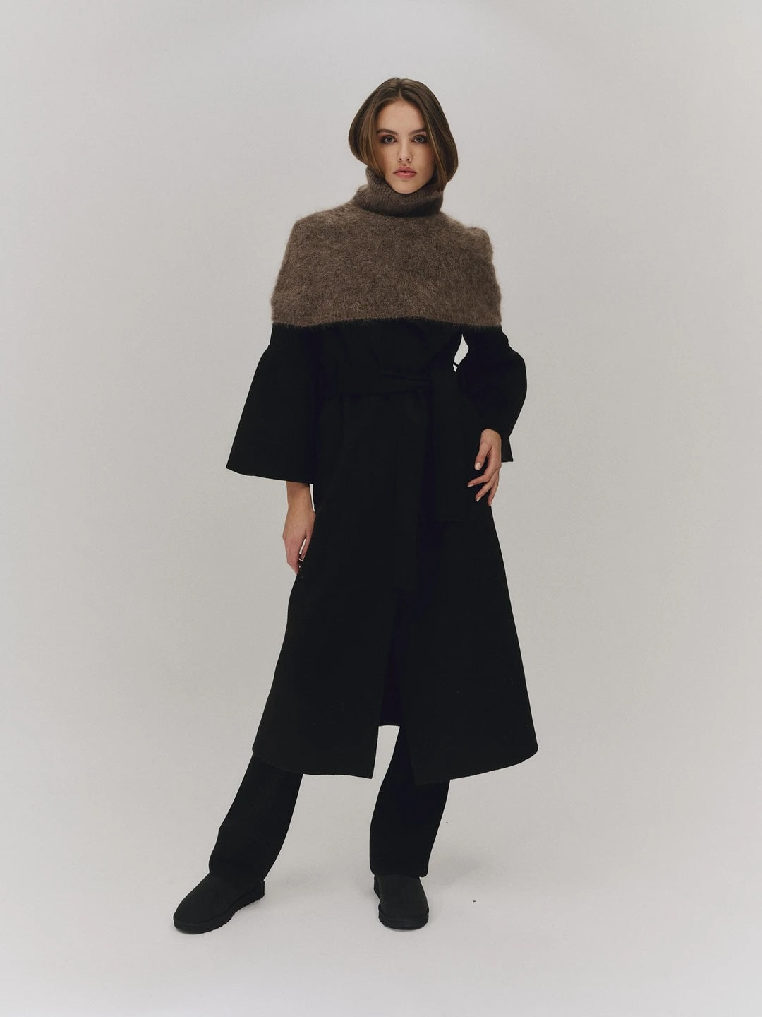 Sylvia Chunky Neck - Brown