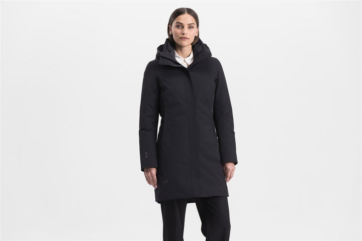 W White Heat Parka Black