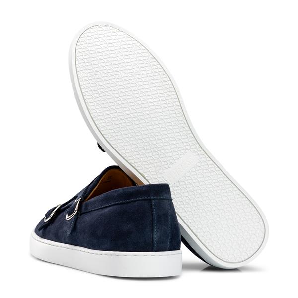 Monk Strap Sneaker - Navy