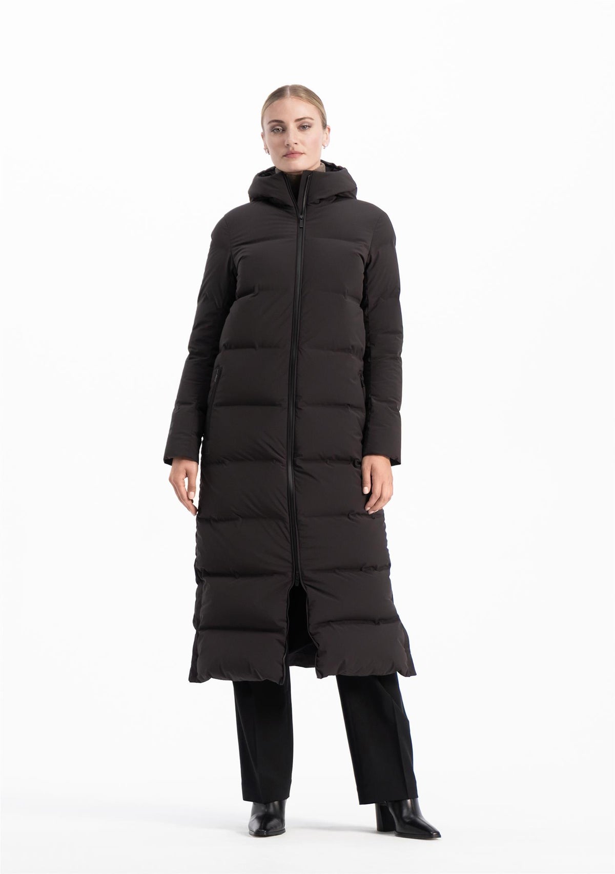 Infinity Down Coat - Espresso