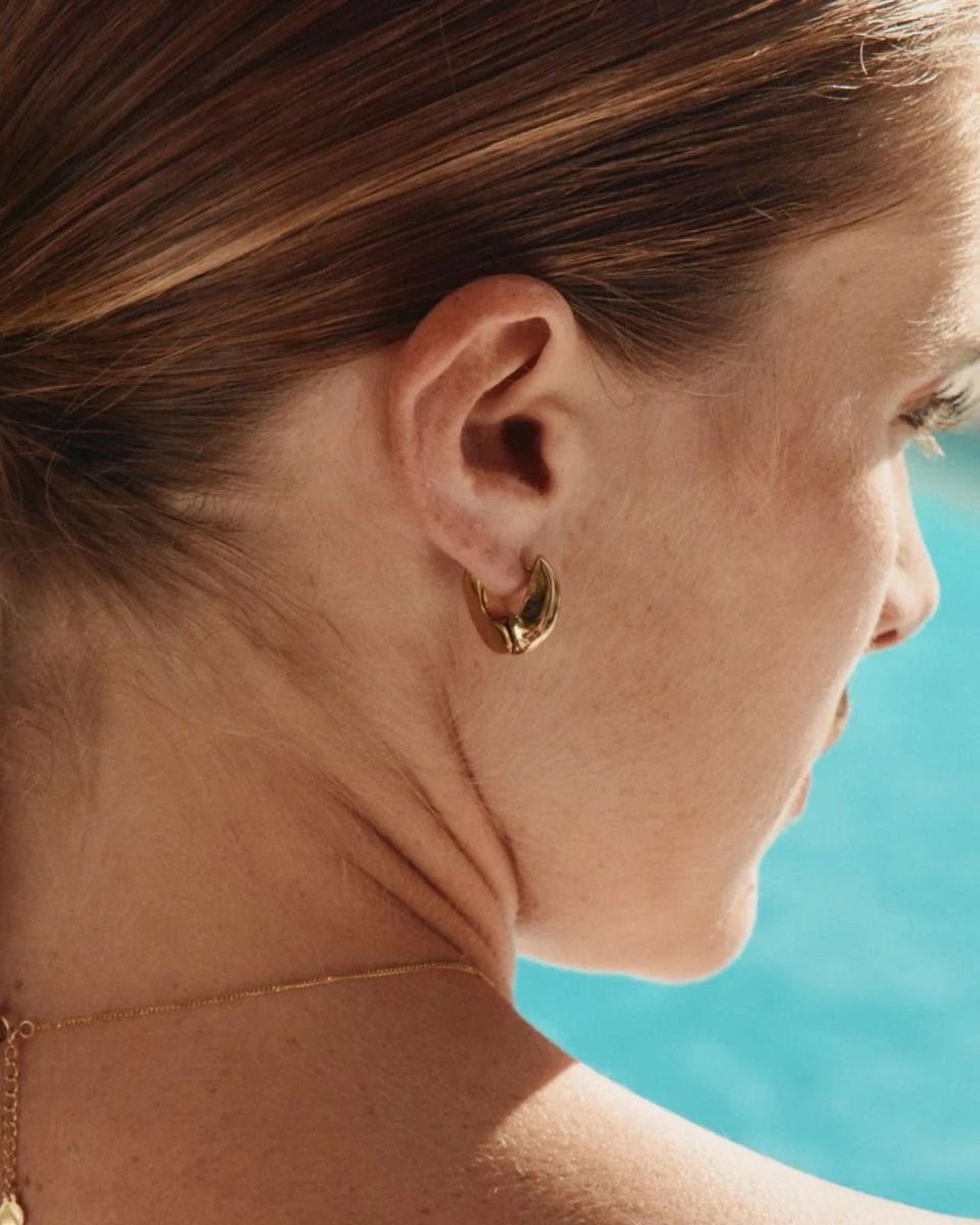 Azura Hoops L Gold